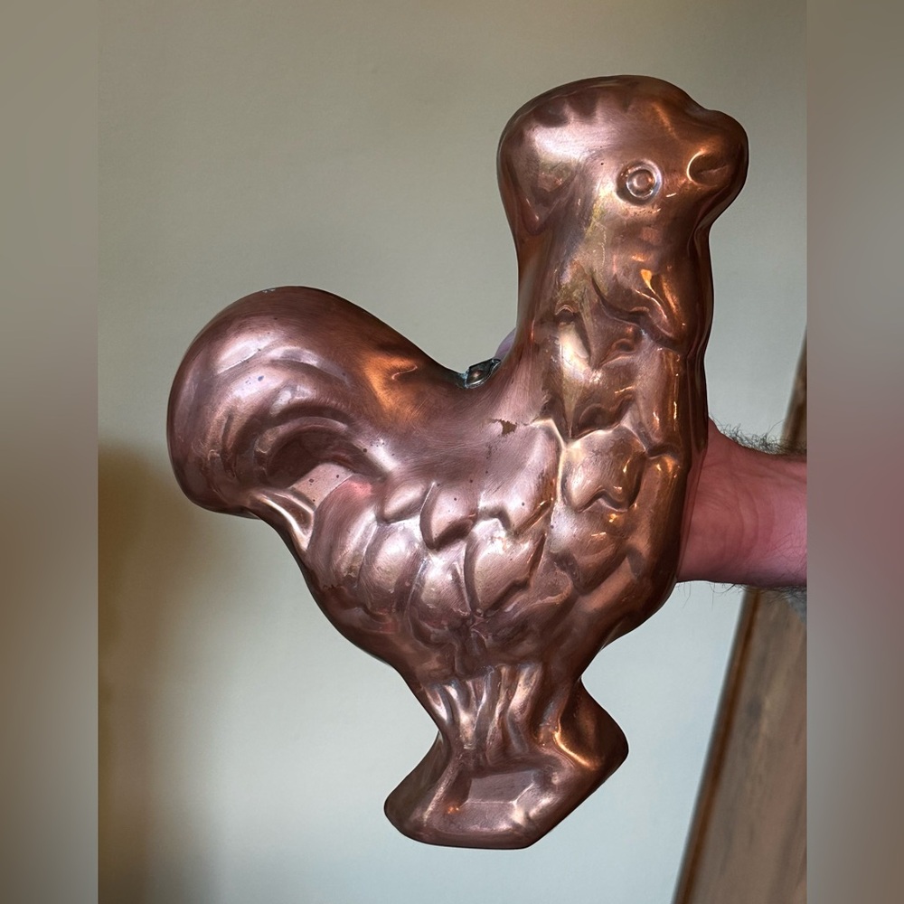 Chicken Copper Cake Pan Baking Mold